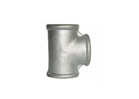 Tê sắt có thể uốn dẻo tùy chỉnh 3 Đầu nối ống 4 inch Loại tròn / vuông