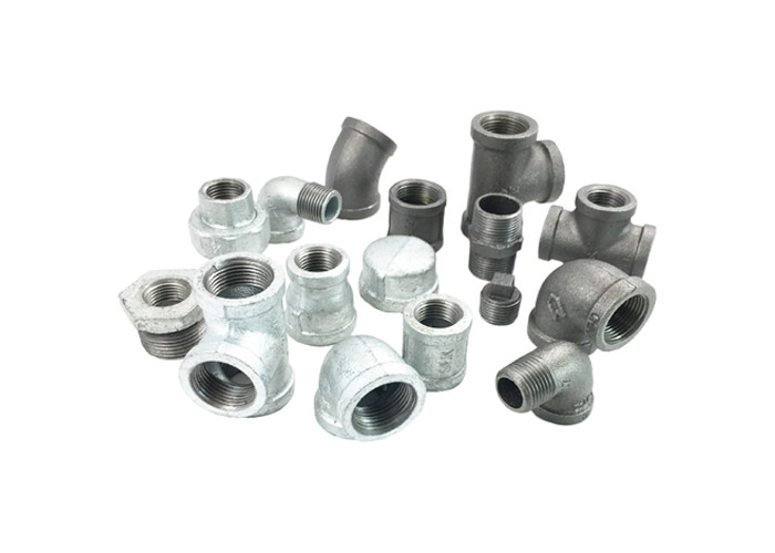 1/2 inch Phụ kiện ống sắt dẻo màu đen Phụ kiện ống nước kim loại ISO9001